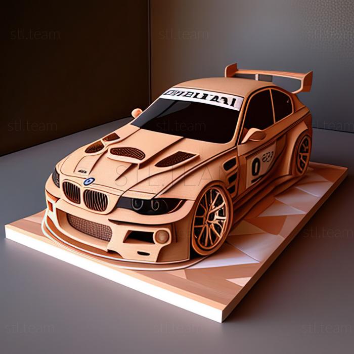 3D модель BMW 320si WTCC (STL)